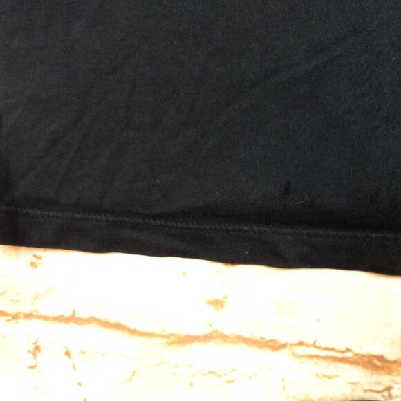 AMEN by Jato Mens T Shirt Black Size 54 Italy US L Rose Embroidered Rock Y2K - Picture 9 of 12